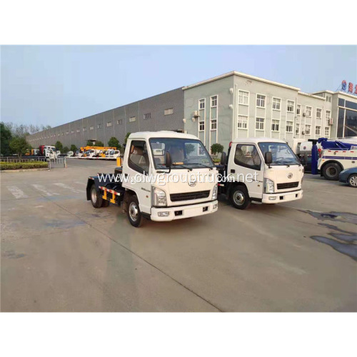 Hook Lift Container 3Cbm Mini Garbage Trucks